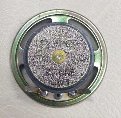 Altoparlante citofono 2W 50ohm 50X18mm PER LT TERRANEO BTICINO URMET 600WS 2659N