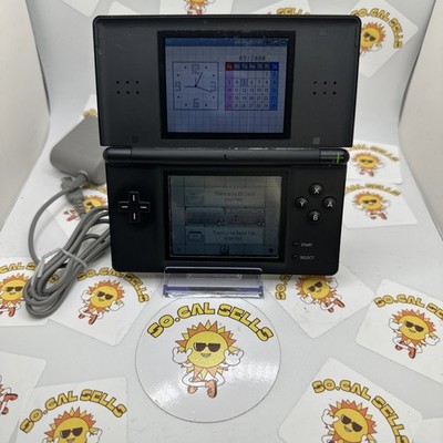 USA Region Nintendo DS Lite Handheld System Console Onyx Black
