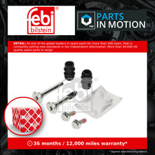 Guide Sleeve Kit, brake caliper fits CITROEN C1 Mk1, Mk2 VTi Front 1.0 1.2 1.4D