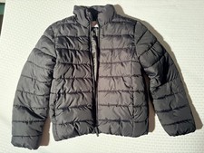 The Children's Place Girls Gray Puffer Jacket Full Zip w/ Pockets L/G 10/12