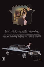 1979 Cadillac Luxury For Today And Tonight Vintage Print Ad