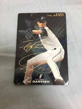 2009 Calbee Top Player Yu Darvish Hokkaido Nippon-Ham Gold Auto #TP-13 Fom JP