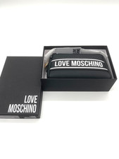 Love Moschino Kosmetiktasche Beauty-Case 3 x Karte Seitlicher Griff Damen Neu
