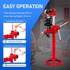 Professional 2200lbs Strut Spring Compressor Hand Operate Auto Spring Tool