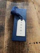 Hallmarked Silver Bookmark