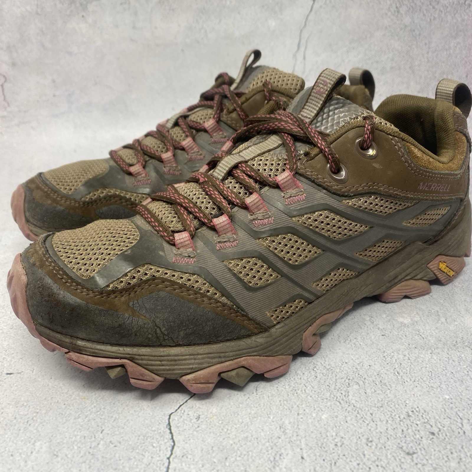 Scarpe da trekking Merrell Moab FST impermeabili boulder Vibram donna taglia 9 M J37164