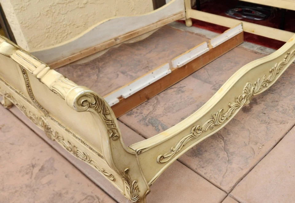 ✨ French Provincial Luxury Marble-Top Bedroom Ensemble – Museum Quality ✨ - Image 2 of 4