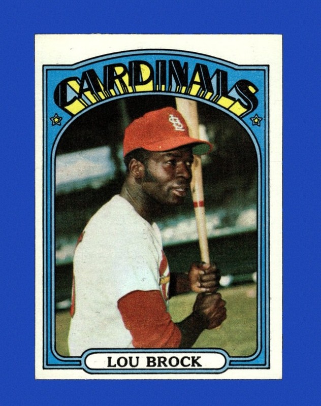 1972 Topps Set-Break #200 Lou Brock NR-MINT *GMCARDS*