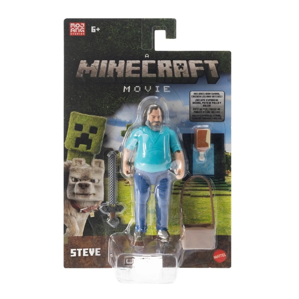A Minecraft Movie Lot Of 12 Action Figures With Accessories + 1 Bonus Figure - Image 2 of 4