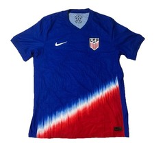Nike USMNT 2024 USA Authentic Away Jersey Dri-Fit ADV FJ4264-417 Men’s Size L