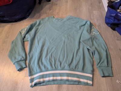 Kappa Crewneck Sweatshirt Green Mens Medium