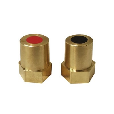 2Pcs Brass Side Post Terminal M10 M6 M8 Threads Stud Battery Post Connector