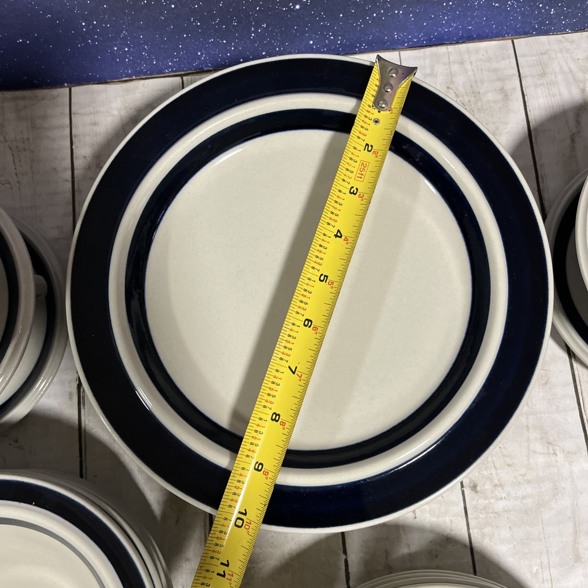 Set Of 20 Arabia of Finland ANEMONE BLUE 5 Piece Place Setting | eBay