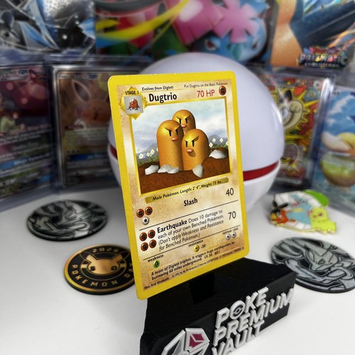 Dugtrio 19/102 Base Set (Shadowless) Regular LP - Bild 3 von 5