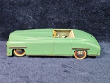1950s Distler Packard Tin Wind Up Toy Car US Zone Germany Ford Convertible
