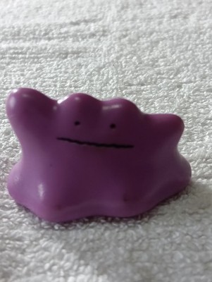 Ditto Pokemon Kids Soft Vinyl Figure Finger Puppet Bandai Toy Japan B8680