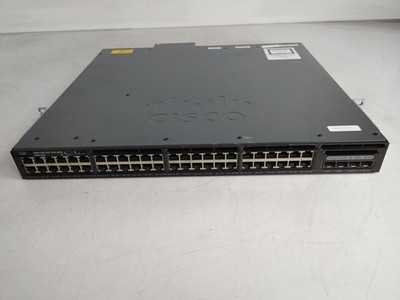 Cisco Catalyst C1-ws3650-48fd/K9 48-Port Gigabit Ethernet Verwaltet Poe Switch