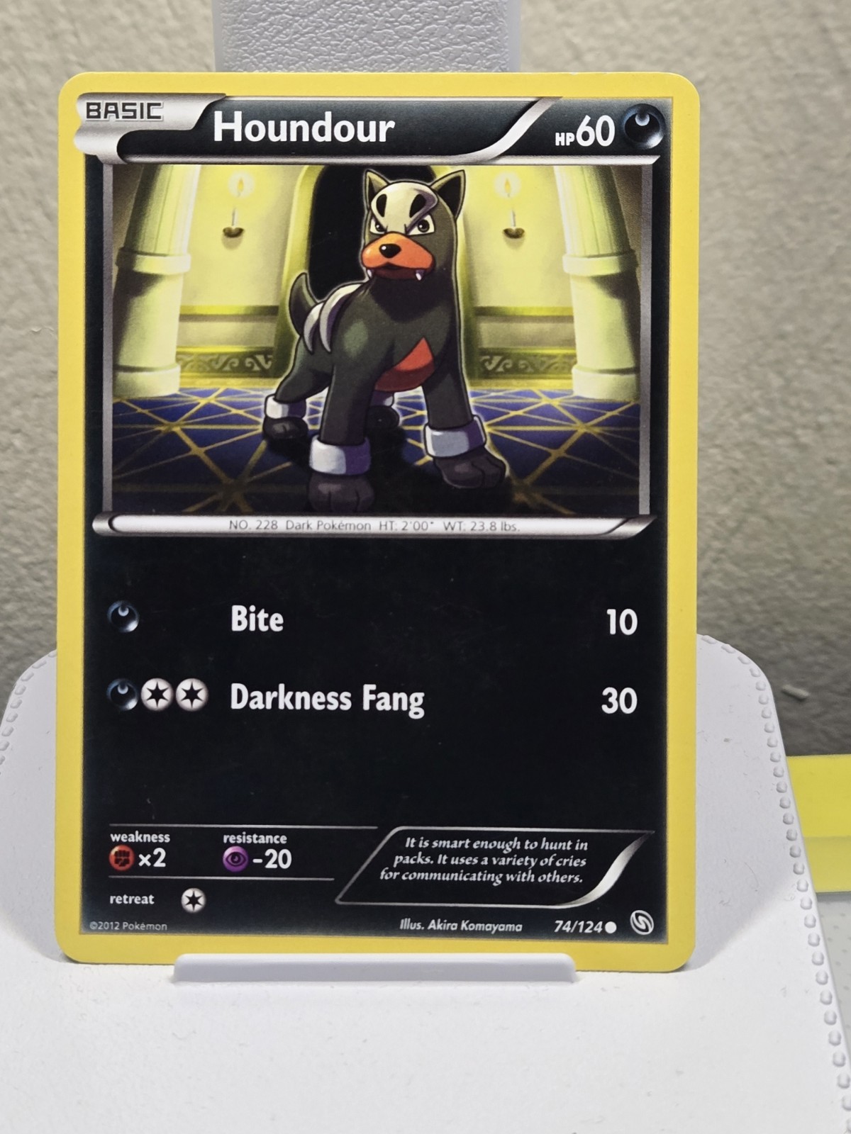 Houndour 74/124 Dragons Exalted Regular