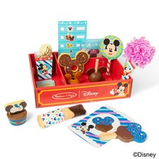 Melissa  Doug Disney Snacks  Popcorn Wooden Play Food Set -