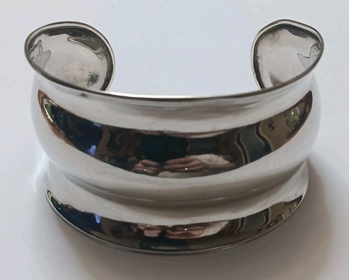 Vintage Sterling Silver Bangle Bracelet 925 FAS Tested