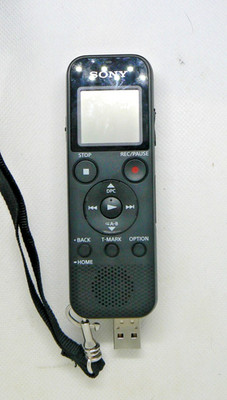 Sony ICD-PX370 Digital Voice Recorder - USB Plug-In - Lange Akkulaufzeit -...