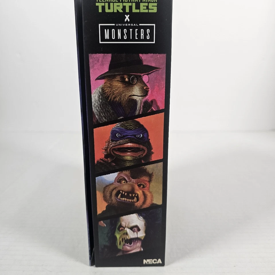 ¡NUEVO! TRITURADORA UNIVERSAL MONSTRUOS NECA TMNT X COMO DRACULA PÚRPURA EXCLUSIVA DE WALMART Foto 3 de 4