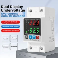 Digital Circuit Breaker With Overload And SelfResetting Protection 40A To 63A