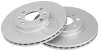 2X A.B.S. Bremsscheibe 16150 FüR Dacia Lada Passend FüR Nissan Renault