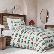 Christmas Duvet Cover Twin/Twin XL 68x90 10 - Christmas Tree 1 No Comforter 
