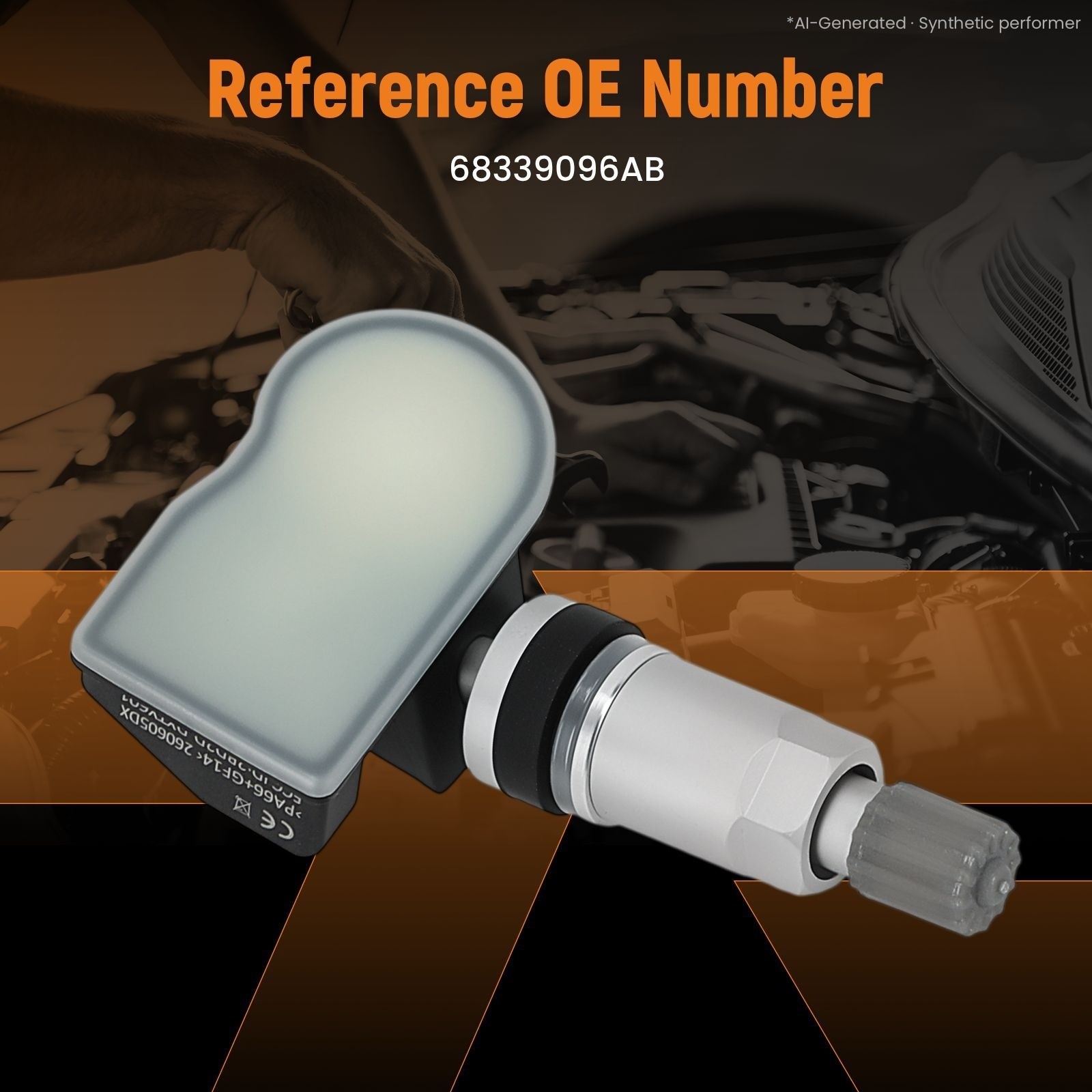 Maserati Grecale 2023-2024 Tpms sensor P/N 68339096AB