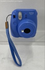 Fujifilm Instax mini 9 Instant Film Camera Blue with Wrist Strap