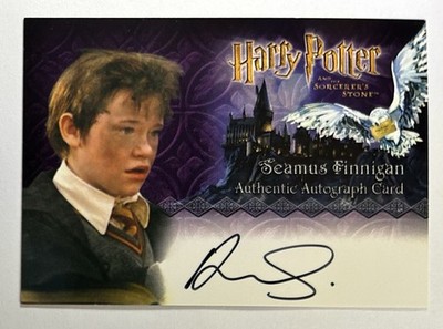 Harry Potter Devon Murray Seamus Auto Autograph Artbox Philosopher's Stone