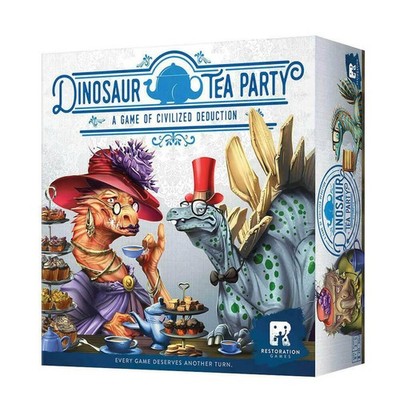 Dinosaur Tea Party Theme Interactive Competitive Fun With Family Strategy Game