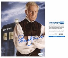 Derek Jacobi “Doctor Who” AUTOGRAPH Signed 10x8 Photo ACOA