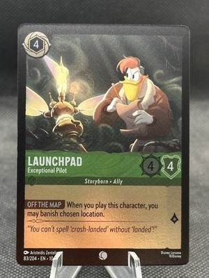Launchpad - Exceptional Pilot 83/204 Whispers in the Well Cold Foil