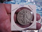 Lot (7) Walking Liberty Half Dollars - 90% Silver - 1940, 1941, 1942, 1943, 1945 — photo 3