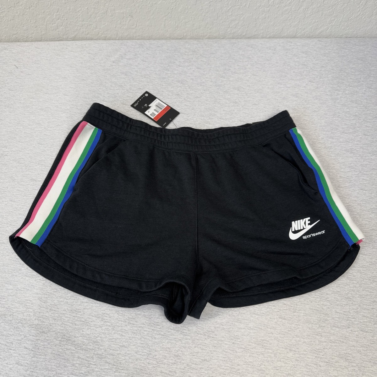 nike womens sweatpant shorts