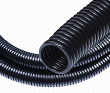 30 FT 1/2  Wire Loom Split Tubing,Dog Cat Cord Protector,Split Wire Loom Tubing