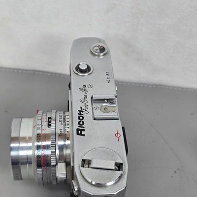 Ricoh 519 Rangefinder Camera & 1:1.9 F=4.5 Lens W/ & Ricoh Meter
