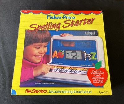 Fisher Price Spelling Starter Electronic Learning Aid 1987