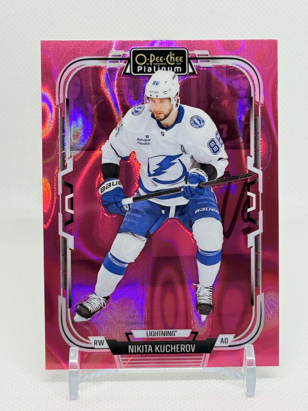 2025-26 O-Pee-Chee Platinum - Nikita Kucherov #118 Pink Magma