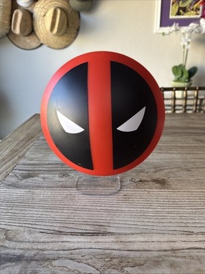 Deadpool Mask Light Touch Lamp Red White Color Change Table Decor Nightlight