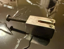 1970's Kahler / APM DiMarzio Brass Chrome bridge saddle