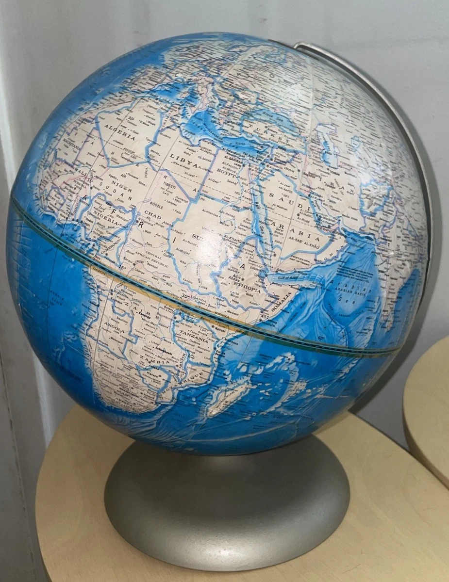 激レア　Rand McNally社　地球儀 激レア Rand McNally社 地球儀 Rand Mcnally World Globe for sale | eBay