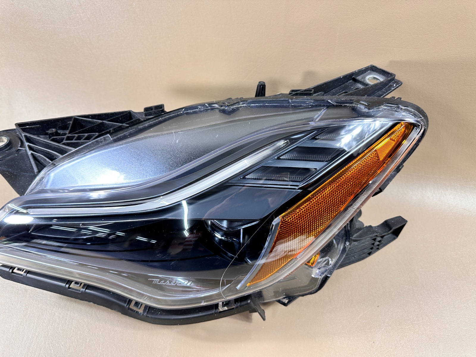 2018-2024 Maserati Quattroporte M156 Left LED Black Headlight OEM 18 19 20 21