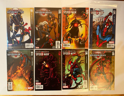Marvel Ultimate Spider-Man Lot #108 84 86 77 64 62 55 54 Bendis Bagley
