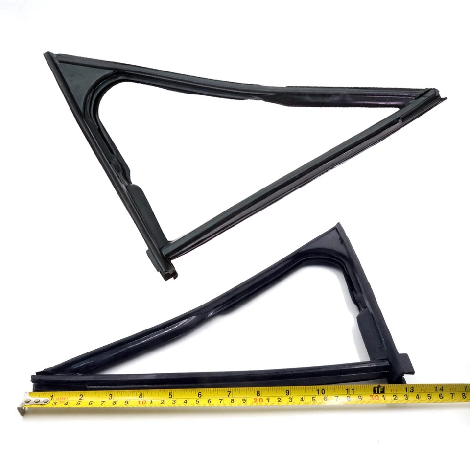 PAR DE SELLOS DE VENTANA DE CUARTO UTE APTOS PARA DATSUN SUNNY 1200 B110 B120 SEDÁN PICK UP 70-76 Foto 4 de 4