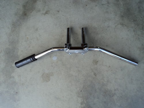 Harley Drag Bars with 6" Straight Risers