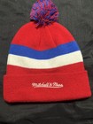 Mitchell and Ness Washington capitals hockey NHL Beanie Cap Hat team colors — photo 3