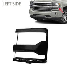 For 16-18 2017 Chevy Silverado 1500 Front Black Headlight Trim Bezel Cover Left